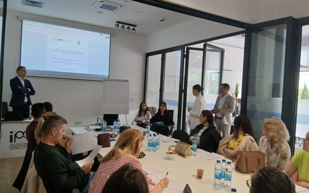 U okviru projekta CIRCUS održane dvije radionice na temu analize lokalnih potreba u poljoprivredno-prehrambenom sektoru